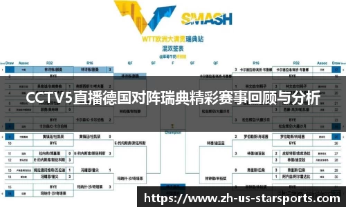 CCTV5直播德国对阵瑞典精彩赛事回顾与分析